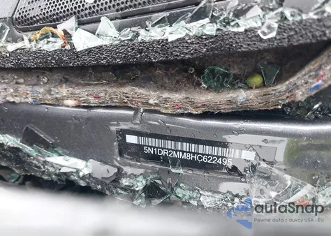 2017 Nissan Pathfinder S from USA, damaged, VIN 5N1DR2MM8HC622495